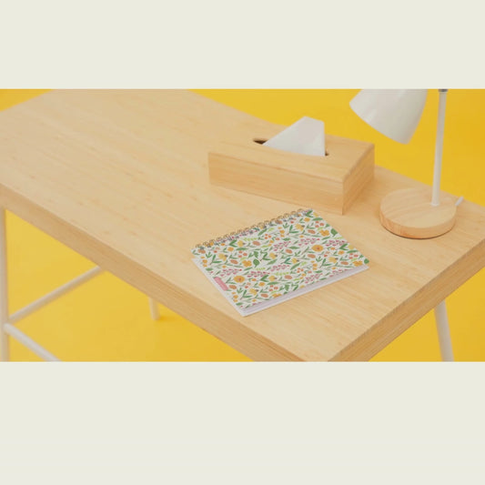 Soft Cover Spiral Notebook - Golden Hour