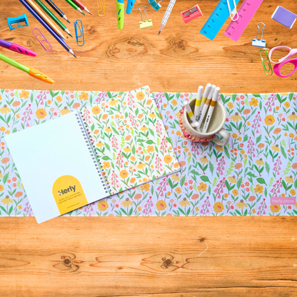 Soft Cover Spiral Notebook - Golden Hour