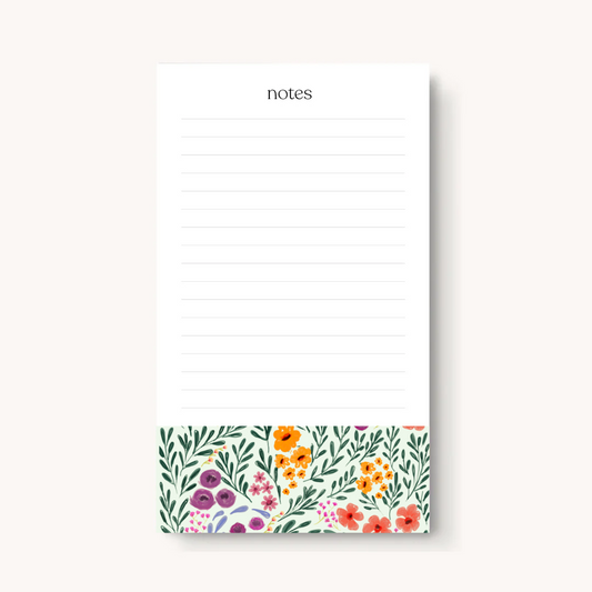 Lined Notepad - Wildflower Waltz