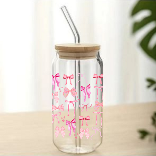 Herly Bamboo Glass Cup - Tied & True